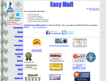 Tablet Screenshot of easy-mail.com